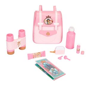 Disney Princess Style Collection Travel Backpack Role Play Toy, Ready for a Trendy Stylish Outdoor Adventure!