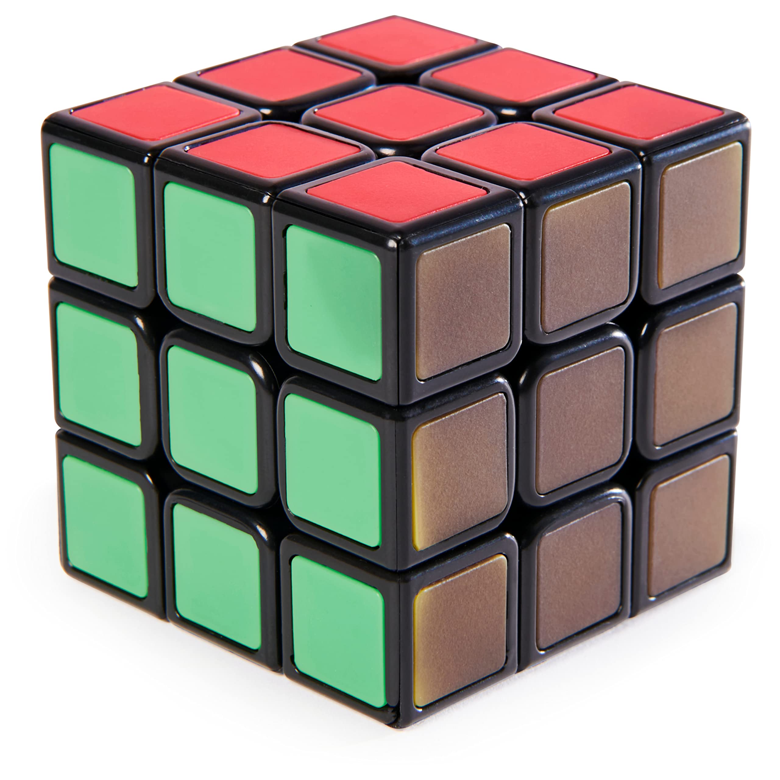 Rubik’s Phantom, 3x3 Cube Advanced Technology Difficult 3D Puzzle Travel Game Stress Relief Fidget Toy Activity Cube for Adults & Kids Ages 8+