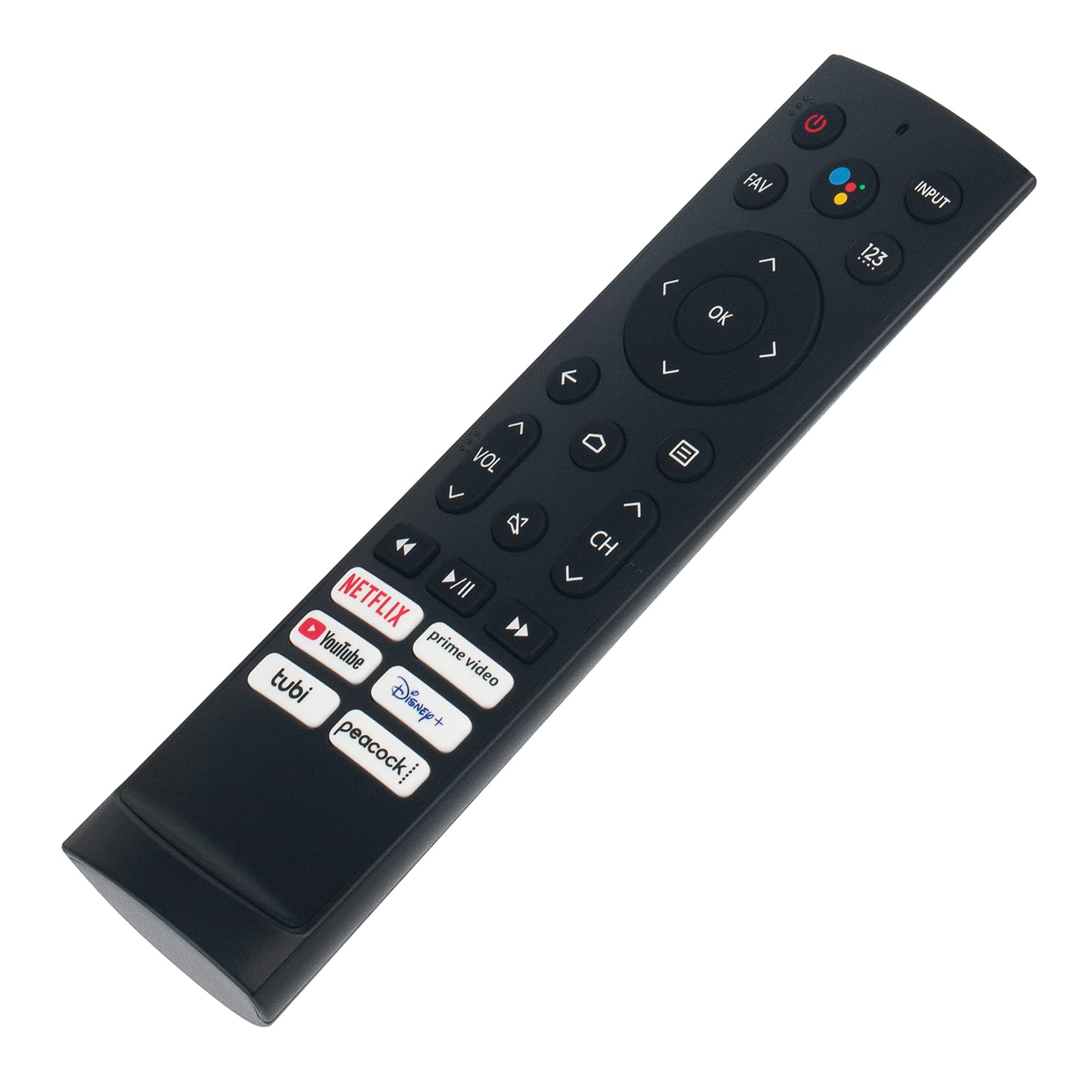 Allimity ERF3A90 Replaced Remote Control Fit for Hisense Smart TV U7H U8H Series and 75A6H 70A6H 65A6H 55A6H 43A6H ‎50A6H 65U6H 55U6H 75U6H 55A76K 75A76K