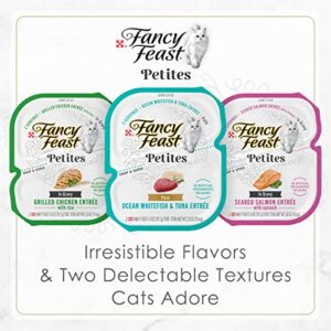 Purina Fancy Feast Gourmet Gravy Wet Cat Food, Petites Turkey & Sweet Potato Entree - (Pack of 12) 2.8 oz. Tubs