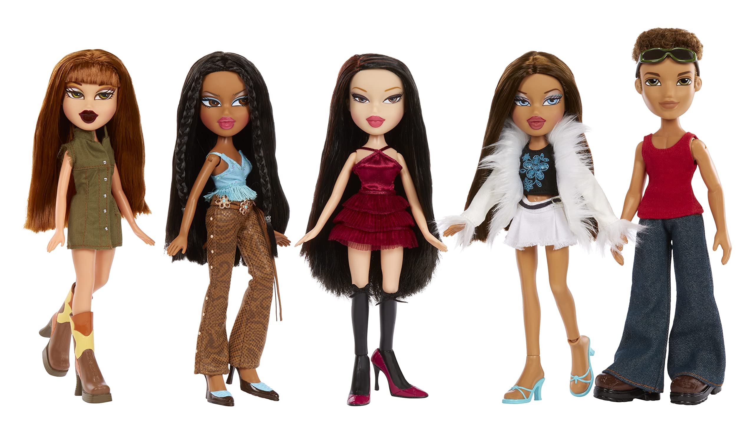 Bratz Original Fashion Doll Meygan with 2 Outfits and Poster (Pack of 1)