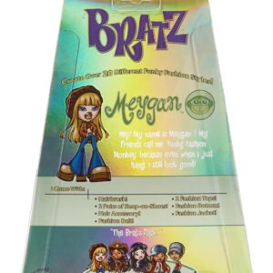 Bratz Original Fashion Doll Meygan with 2 Outfits and Poster (Pack of 1)