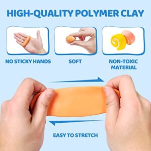 Artme Polymer Clay, 82 Colors Clay Kit, Oven Bake Modeling Clay, Creative Polymer Clay Kit with Sculpting Tools and Jewelry Accessories, Non-Toxic, Ideal DIY Clay Gifts for Adults and Teens