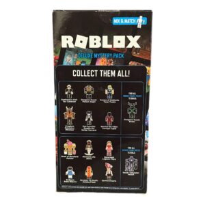 Roblox Deluxe Mystery Pack Action Figure Series 1 - Includes Exclusive Virtual Item (Choose Figure) (SEEMOREHEARTS)