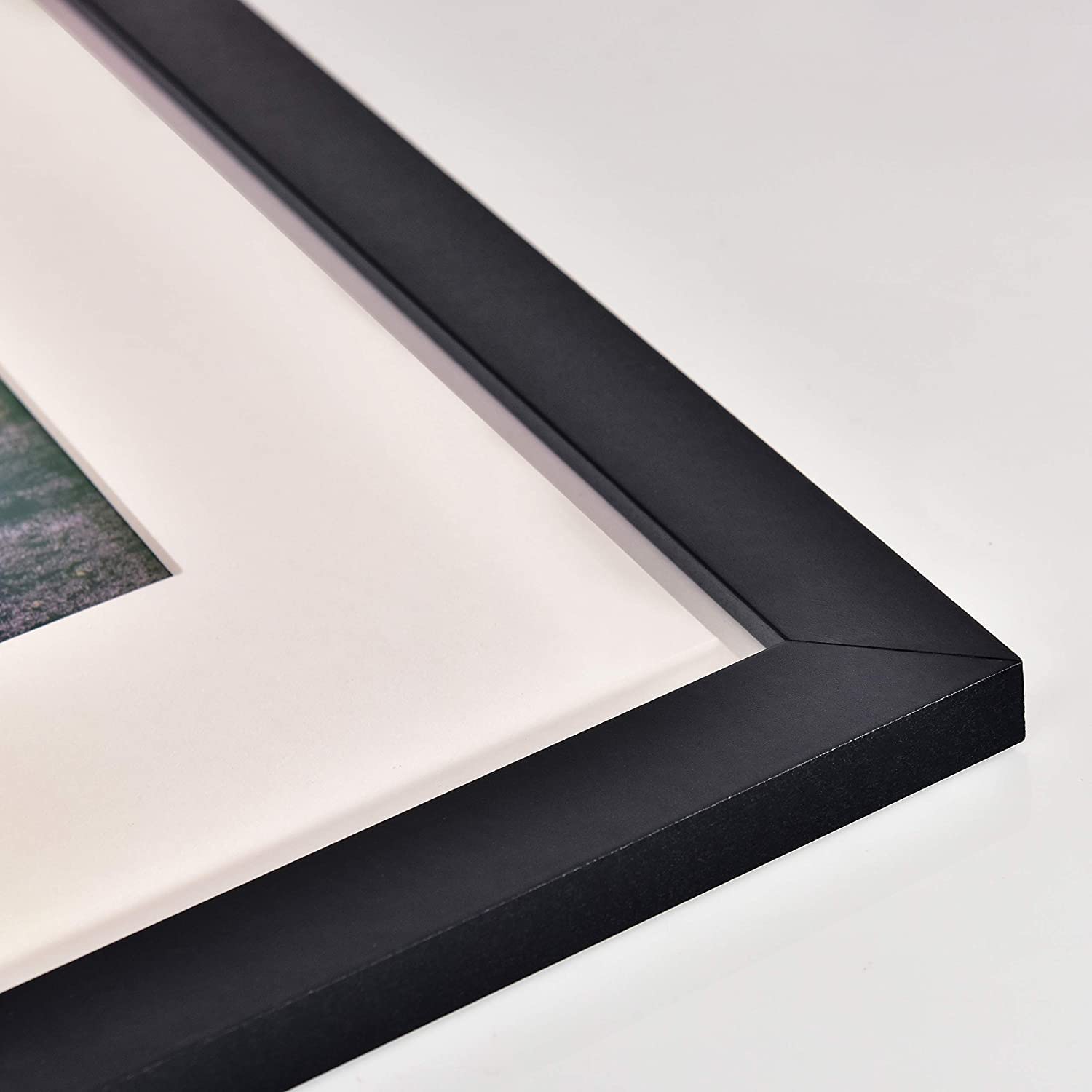 A PLUS MAX Black 16x20 Picture Frame, Display Pictures 11x14 with Mat or 16x20 Without Mat, Wall Gallery Poster Frames.