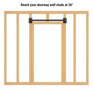 SELEWARE Fully Welded Pull Up Bar Wall Mount Heavy Duty Chin-up Bar w/Resistance Band Hooks for Doorway, Support Beam or Joist Mount Thick Metal Sturdy Construction Support 500 lbs