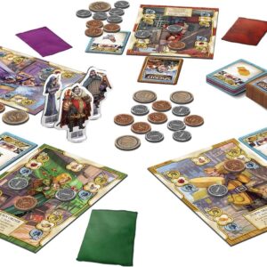 Sheriff of Nottingham 2nd Edition Board Game | Strategy Game | Medieval Bluffing Game | Card Drafting Game for Adults and Teens | Ages 14+ | 3-6 Players | Average Playtime 60 Minutes | Made by CMON