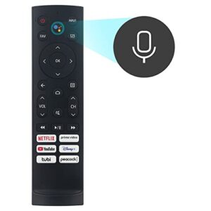 ERF3A90 Replacement Voice Remote Control fit for Hisense 85U7H 55U7G 65U8G 65U7G 55U8G 75U9DG 75U7G U7G U9G U8 U7H QLED Series 4K ULED Android Smart TV 55A76K 75A76K