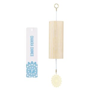 mowind chakra chimes natural bamboo wind chimes meditation chord windchime wind bell for home decoration zen mindfulness throat chakra