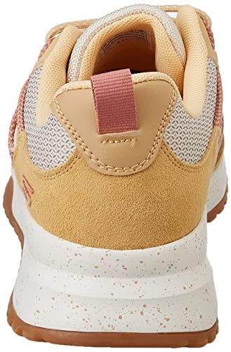 Skechers Bobs Squad 3 Zigzag Swagger Womens Shoes Size 8, Color: Wheat