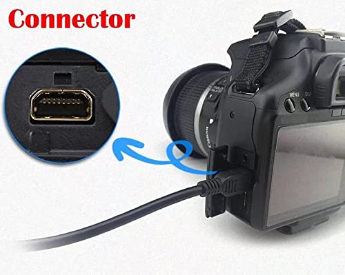 SupplySource Compatible 3ft USB PC Data Cable Cord Replacement for Panasonic Lumix DMC-ZS8 DMC-FZ70 FZ15 LZ6 Camera