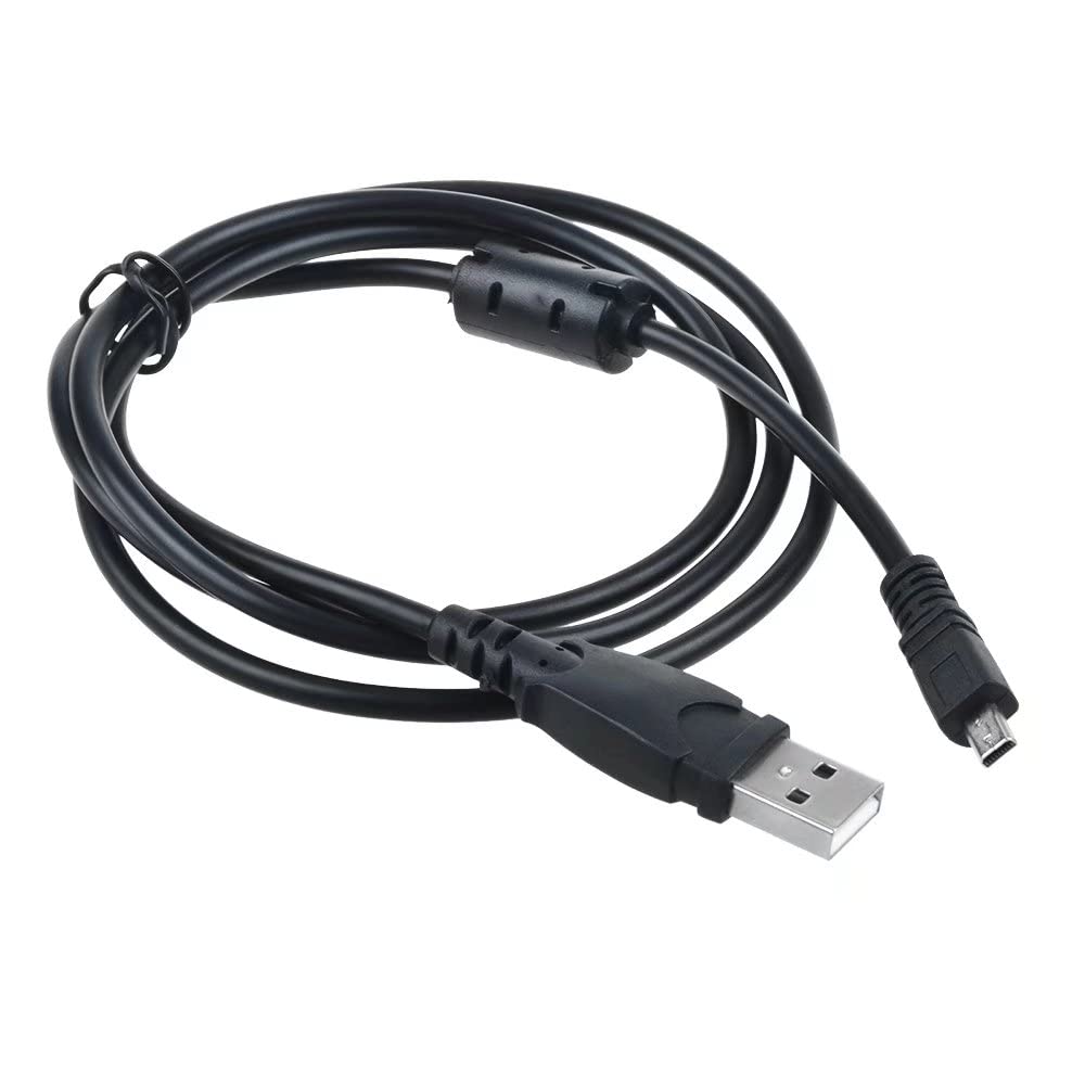 SupplySource Compatible 3ft USB PC Data Cable Cord Replacement for Panasonic Lumix DMC-ZS8 DMC-FZ70 FZ15 LZ6 Camera