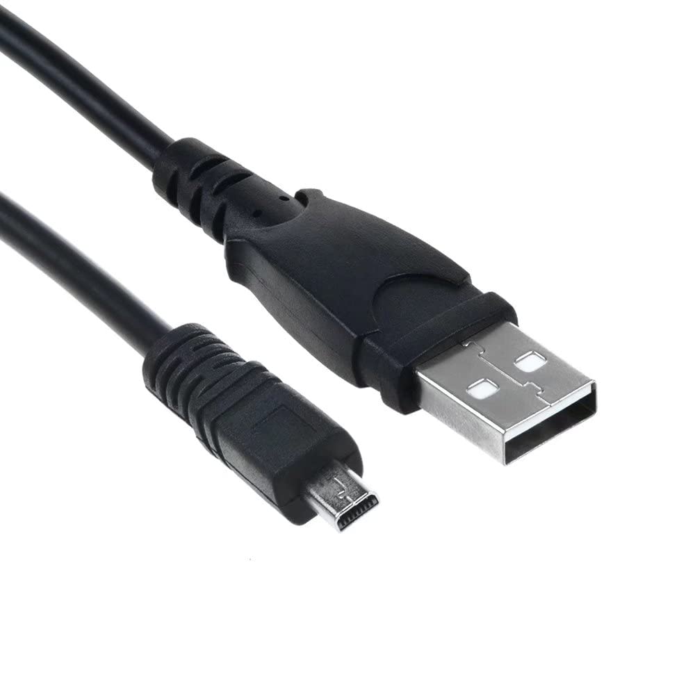 SupplySource Compatible 3ft USB PC Data Cable Cord Replacement for Panasonic Lumix DMC-ZS8 DMC-FZ70 FZ15 LZ6 Camera