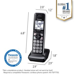 Panasonic Cordless Phone Handset Accessory Compatible with KX-TGF77x Series Cordless Phone Systems - KX-TGFA71S