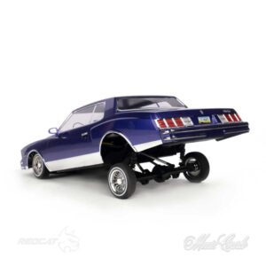 Redcat Racing 1/10 Scale Licensed 1979 Chevrolet Monte Carlo RC Car - 2.4Ghz Radio Controlled Functional Lowrider - Purple