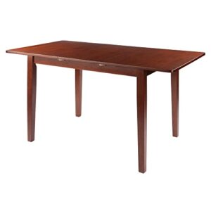 winsome wood darren dining table, walnut