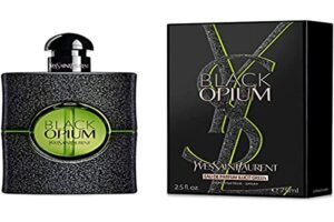 yves saint laurent black opium illicit green eau de parfum spray 2.5 oz