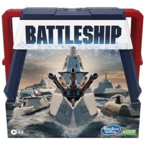 Hasbro Gaming Battleship Classic Board Game, Strategy Game for Kids Ages 7 and Up, Fun Kids Game for 2 Players, Multicolor