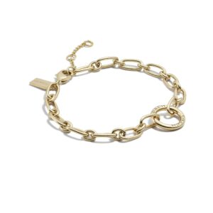 coach women's signature link bracelet