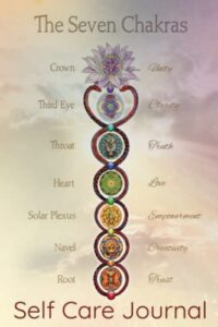 the seven chakras self care journal notebook: organizer planner tracker book