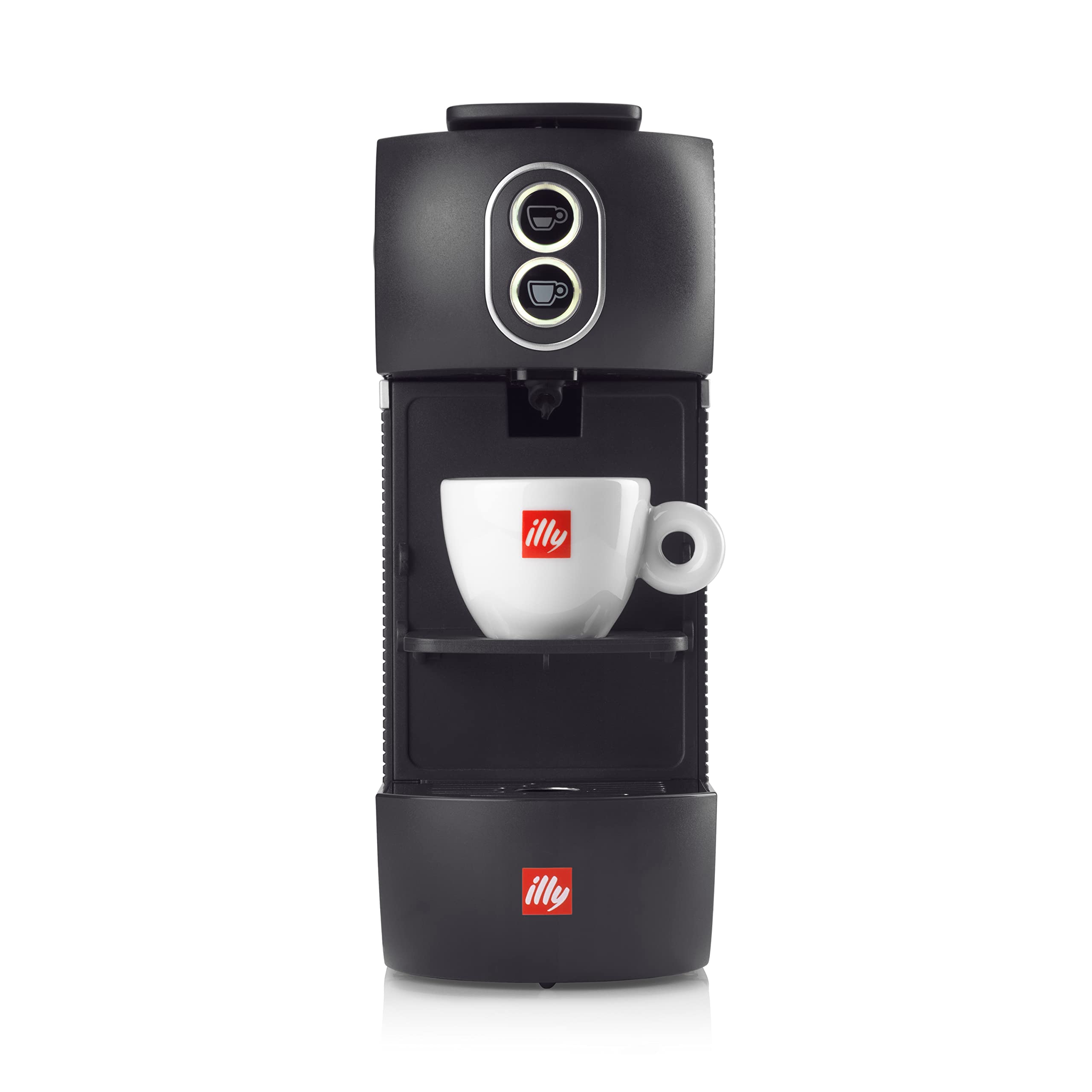 Illy ESE Single Serve 100% Compostable ESE Coffee and Espresso Machine (Black), 10.2 X 12.5 X 4.33