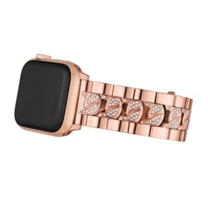 Michael Kors Women's 38/40mm Rose Gold Stainless Steel Band for Apple Watch®, MKS8020