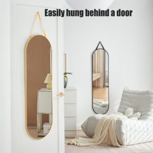 Ecentaur Full Length Mirror Wall Mirror Over The Door Mirror Hanging Body Mirror for Bedroom Mounted Long Size Length Room Mirrors