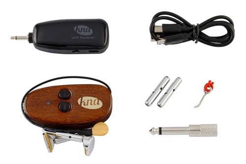 KNA Pickups Portable Piezo Transmission Wireless Violin/Viola Pickup with Volume Control (VV-Wi)