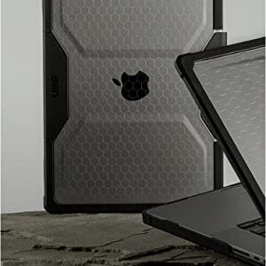 UAG Designed for MacBook Pro 14" Case 2021-2023 A2918 A2992 M3/M3 Pro/M3 Max, M2 Pro/Max, M1 Pro/Max Rugged Touch ID Military Drop Tested Plyo Laptop Cover by URBAN ARMOR GEAR, Translucent Clear Ice