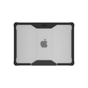 UAG Designed for MacBook Pro 14" Case 2021-2023 A2918 A2992 M3/M3 Pro/M3 Max, M2 Pro/Max, M1 Pro/Max Rugged Touch ID Military Drop Tested Plyo Laptop Cover by URBAN ARMOR GEAR, Translucent Clear Ice