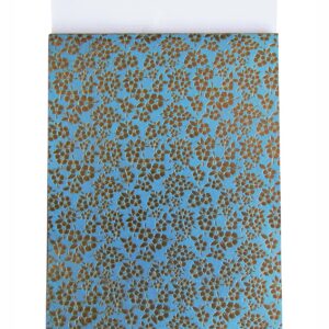 Paperhues Shades of Blue Handmade Scrapbook Paper 8.5 x 11" Pad, 36 Sheets (2 sheets each of 18 styles)