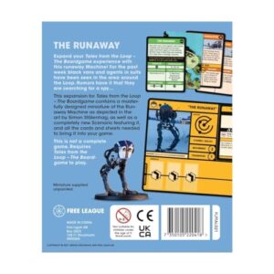 Free League Tales from The Loop Board Game - The Runaway Scenario Pack, Multicolor