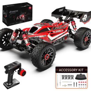 croboll 1:14 fast rc cars for adults 70+kmh hobby rc truck, 4wd remote control car off-road racing buggy, electric vehicle toy for adults kids with oil-filled shock absorbers