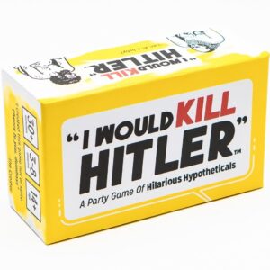 i would kill hitler" - 'the what would you do?' adult party game of hilarious hypotheticals - fun board game for adults - game night games - fun game for group game night ages (3-8 players)