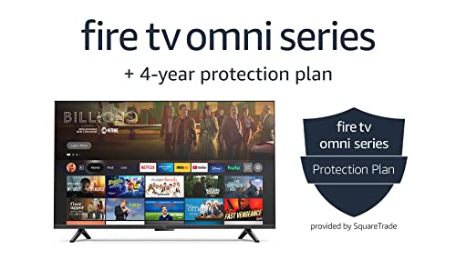 Amazon Fire TV 43" Omni Series 4K UHD smart TV, hands-free with Alexa + 4-Year Protection Plan