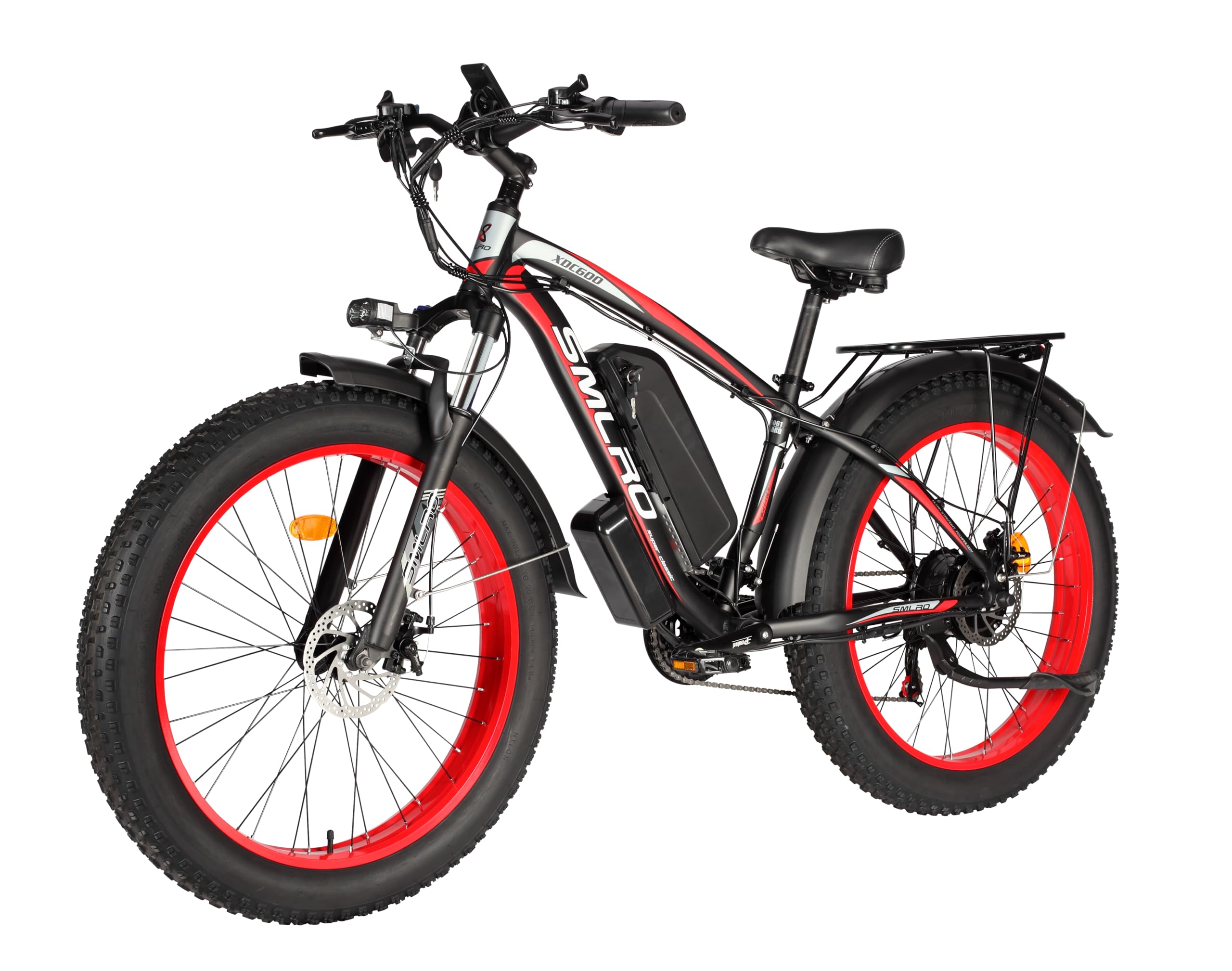 YinZhiBoo Electric Bike for Adults,Fat Tire Ebike 1000W Electric Mountain Bike Up to 31MPH,26" Electric Bike Long Range with UL 48V/17.5Ah Removable Battery, 21-Speed