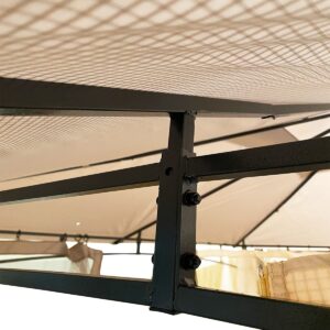 Garden Winds Replacement Canopy Top Cover Compatible with ABCCANOPY & MasterCanopy 10x10 Gazebo - Riplock 350