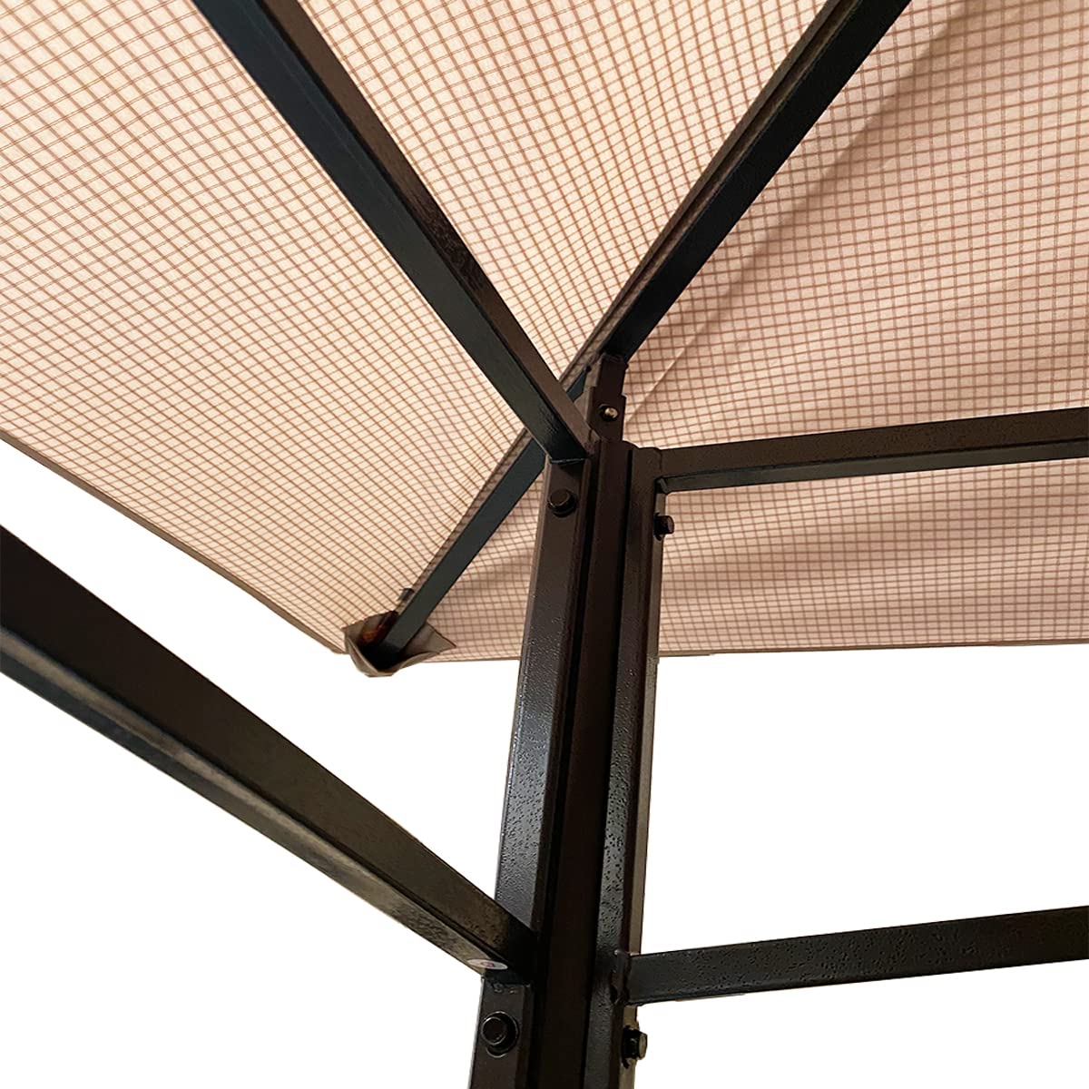 Garden Winds Replacement Canopy Top Cover Compatible with ABCCANOPY & MasterCanopy 10x10 Gazebo - Riplock 350