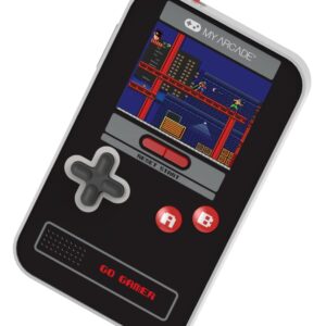 My Arcade Go Gamer Classic-RED: Portable Electronic Game Console with 300 Games, Full Color 2.5" Screen-Fun for The Whole Family (DGUN-3909)