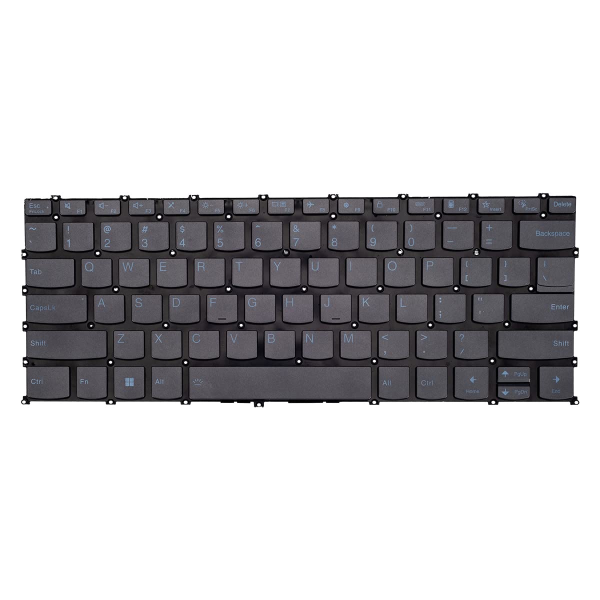 Replacement Keyboard for Lenovo Flex 5-14ARE05 Flex 5-14IIL05 Flex 5-14ITL05 Flex 5-14ALC05, ideaPad 5-14ITL05 ideaPad 5-14IIL05 ideaPad 5-14ARE05 ideaPad 5-14ALC05 Keyboard with Backlit US Layout