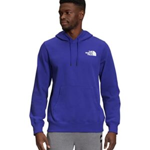 THE NORTH FACE Men's Box NSE Pullover Hoodie, Lapis Blue/TNF Black, Large