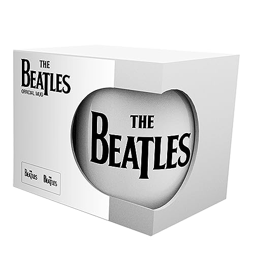 ABYSTYLE GB eye The Beatles Logo Ceramic Coffee Tea Mug 11 Oz. Music Artist Band Drinkware Home & Kitchen Essential Gift