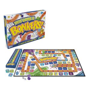 Hasbro Gaming This Game is Bonkers Board Game, Fresh Update of Classic Family Board Game, Wacky and Fun Board Games for Kids 8 and Up