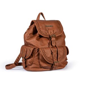 Montana West Backpack Purse for Women Soft Washed Leather Drawstring Casual Travel Large Backpacks