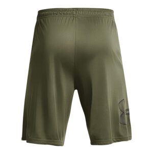 Under Armour Men's Tech Graphic Shorts , (390) Marine OD Green / / Black, X-Large