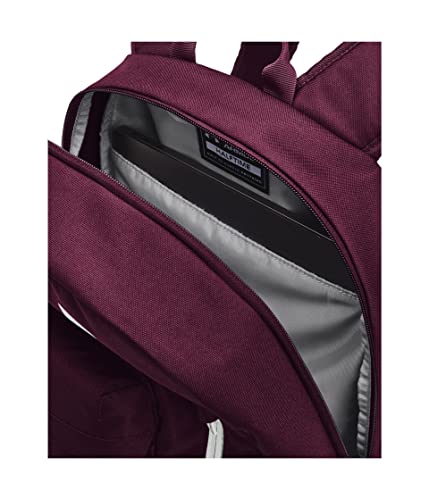 Under Armour Unisex Halftime Backpack, (572) Purple Stone/Purple Stone/Gray Mist, One Size Fits All