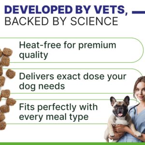 ADVANCED Hemp Hip & Joint Supplement for Dogs - Glucosamine for Dogs - Dog Joint Pain Relief Treats - Chondroitin Turmeric MSM Hemp Oil - Hemp Treats for Joint Health - Senior Mobility Support Chew