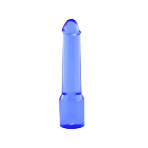 Shkanla 7.5 Inch Realist Dildo, Handheld Blue Jelly Dildo Anal Dildo for Woman Men Gay, Adult Sex Toy Soft Lifelike for Beginner