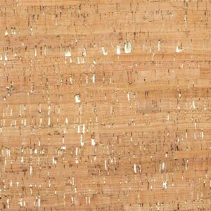 VISUAL CORK Thin Cork Fabric by The Yard Eco-Friendly Faux Leather Upholstery Fabric 17inch× 362inch (43cm× 920cm) Wallpapers Craft Materials