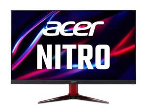 acer nitro vg272 lvbmiipx 27” full hd (1920 x 1080) agile-splendor ips gaming monitor | nvidia g-sync compatible | 165hz refresh rate | hdr400 | dci-p3 90% | 1 x display port 1.2 & 2 x hdmi 2.0